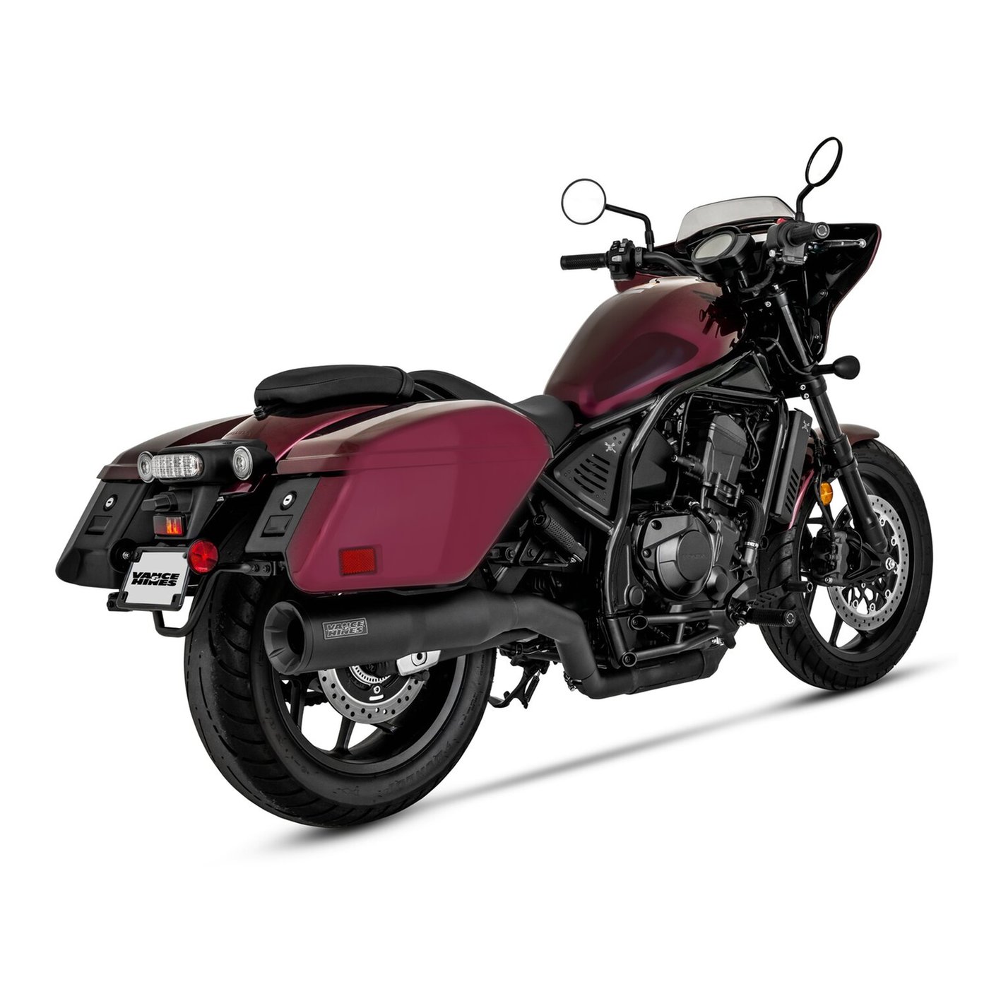 Vance & Hines Vance & Hines, Hi-output slip-on muffler. matte black
