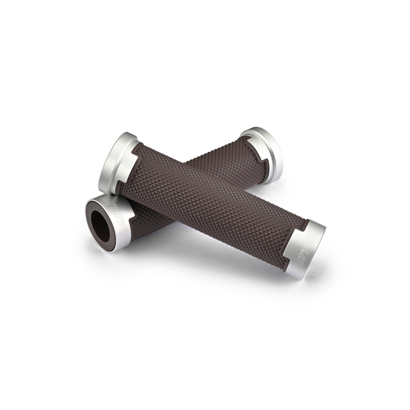 Daytona Daytona, Base grip set. Brown / Silver