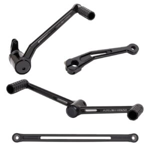 Arlen Ness Arlen Ness, Speedliner heel/toe foot control kit. Black