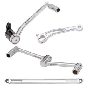 Arlen Ness Arlen Ness, Speedliner heel/toe foot control kit. Chrome