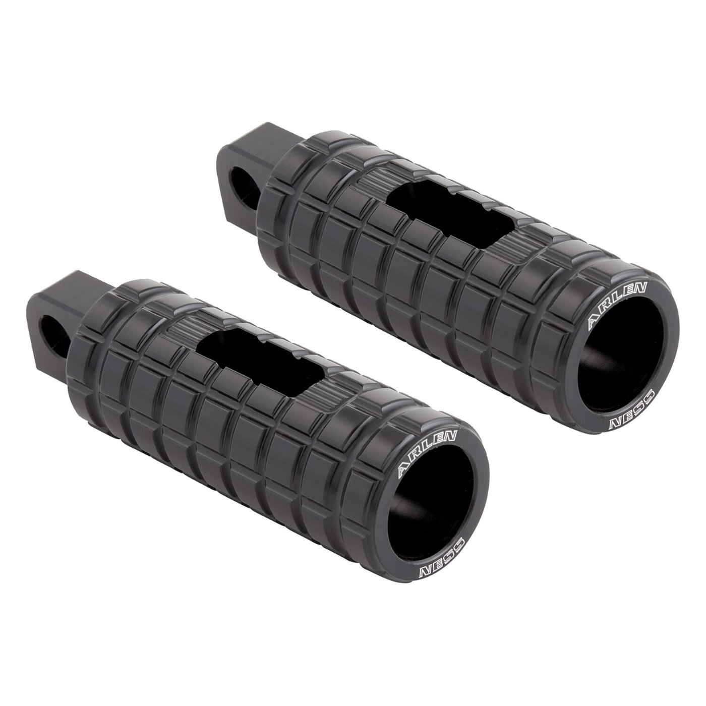 Arlen Ness Arlen Ness, Speedliner footpeg set. Black