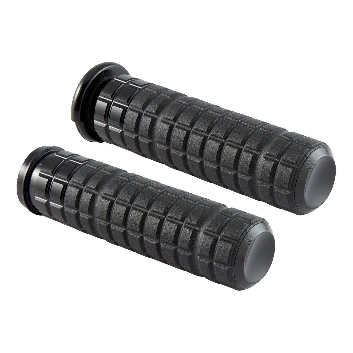 Arlen Ness Arlen Ness, SpeedLiner handlebar grip set. Black