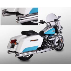 Miller Exhaust Miller, Airlington 107" slip-on mufflers. Euro 4. Polished
