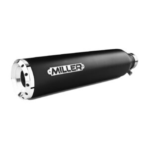 Miller Exhaust Miller, Montana II slip-on mufflers. Euro 3. Matte black