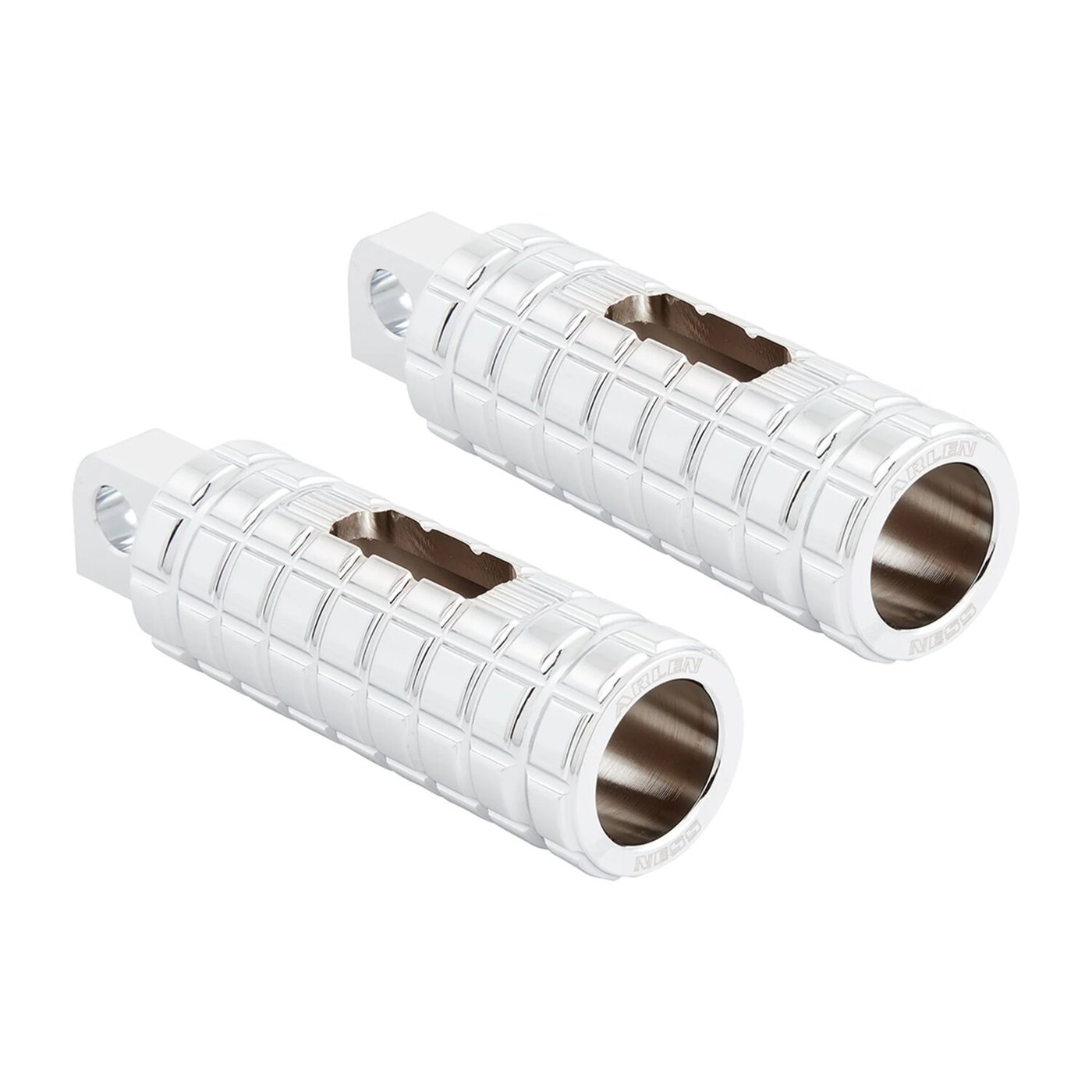Arlen Ness Arlen Ness, Speedliner footpeg set. Chrome