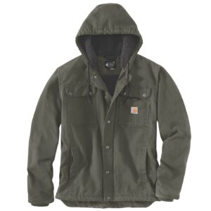 Carhartt Carhartt Utility sherpa-lined jacket moss
