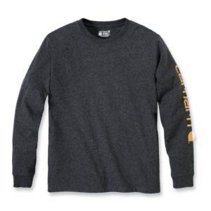 Carhartt Carhartt Sleeve logo long sleeve carbon heather