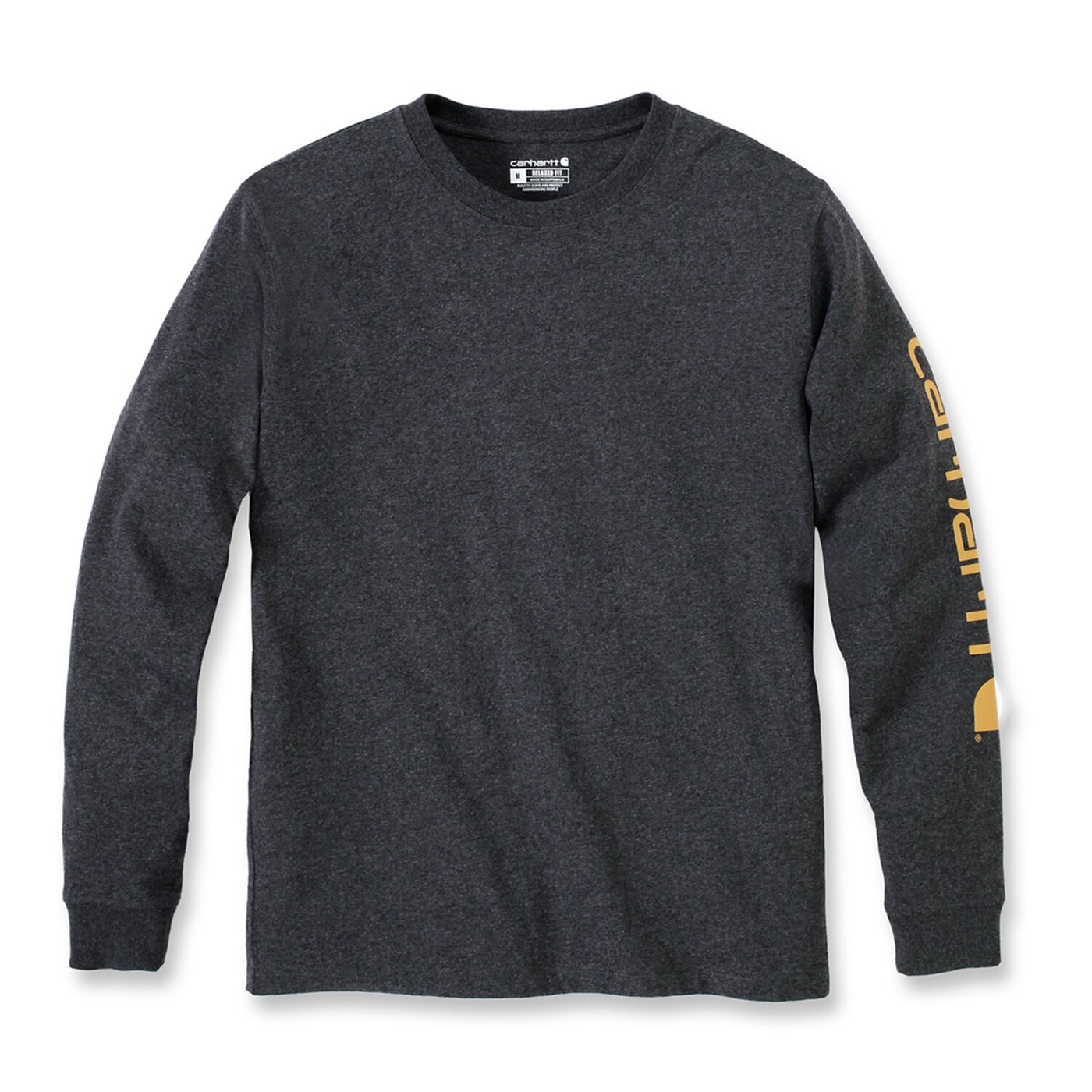 Carhartt Carhartt Sleeve logo long sleeve carbon heather