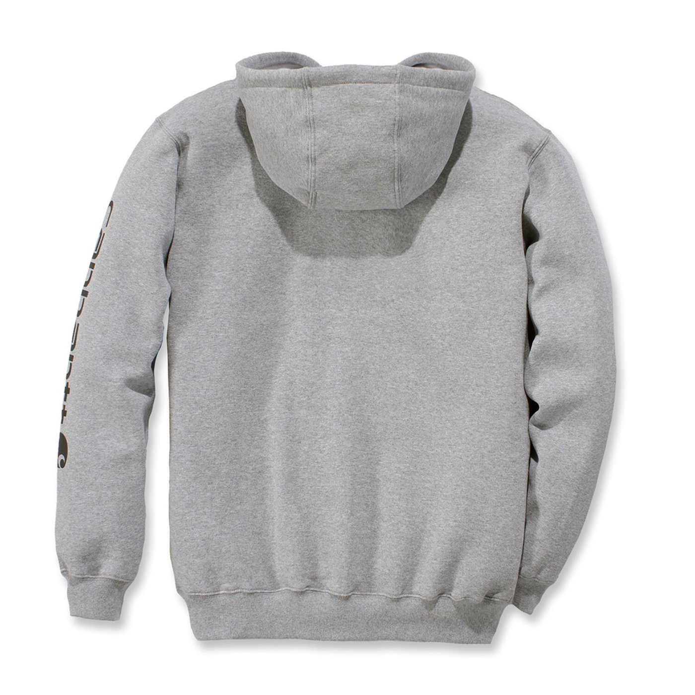 Carhartt Carhartt Sleeve logo hoodie grey/black - Image 2
