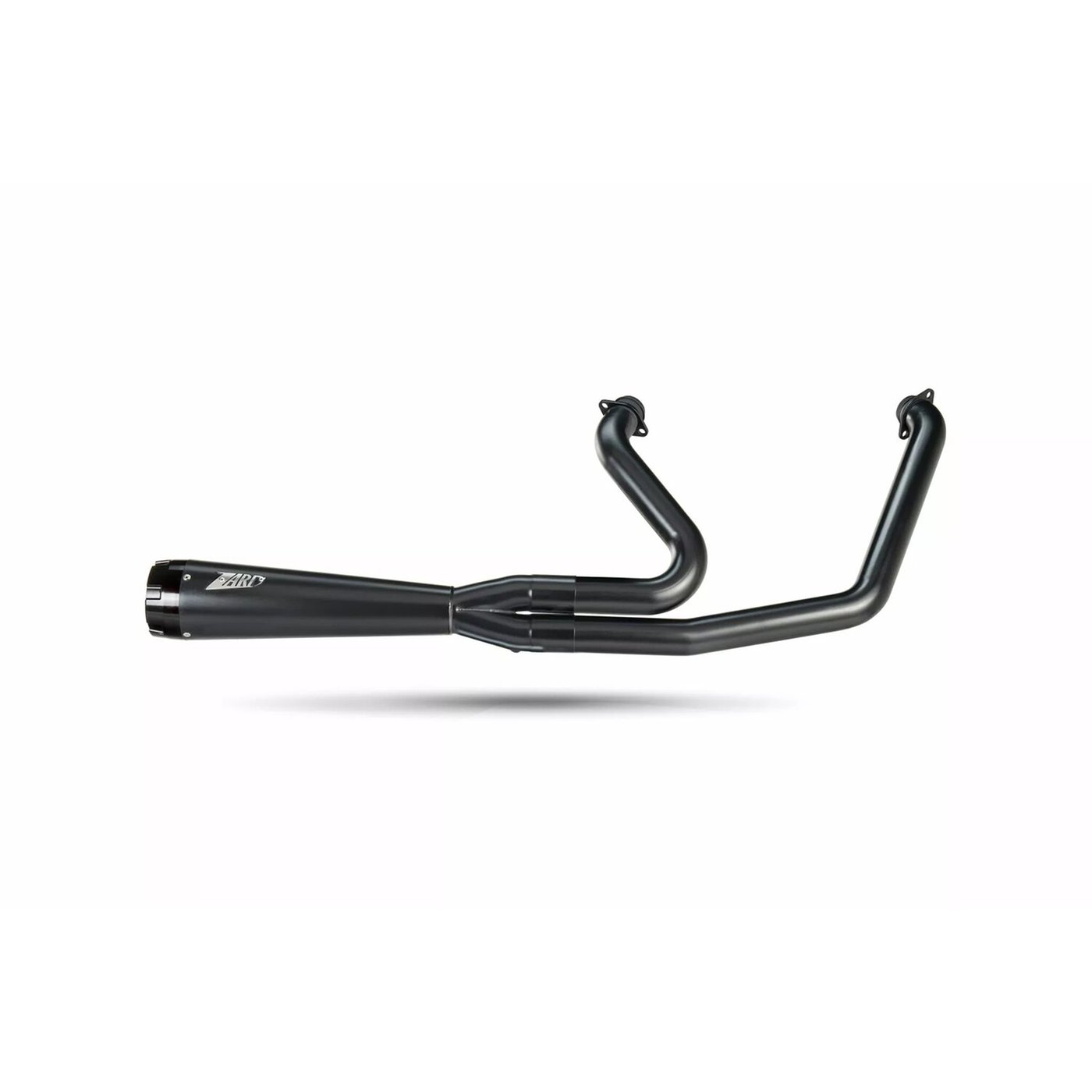 Zard Zard, M8 Softail 2-1 Full kit exhaust system. Black - Image 2