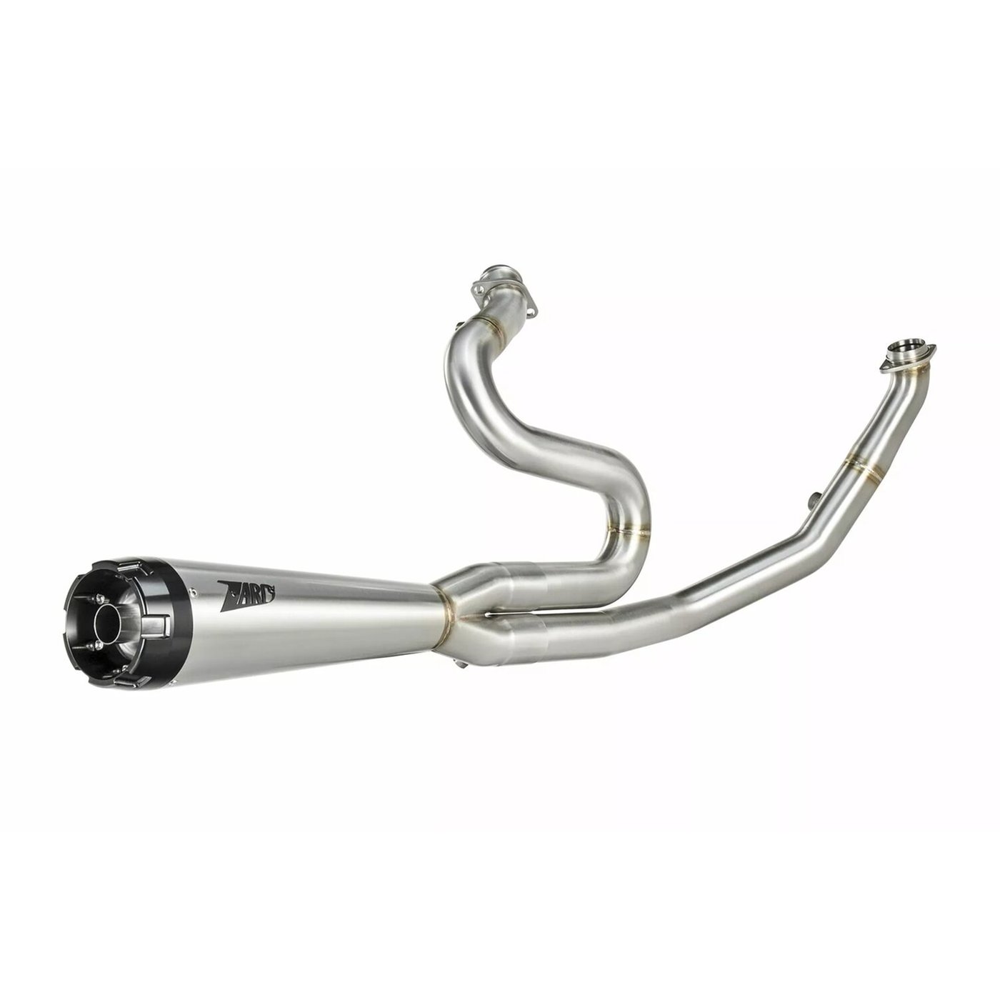 Zard Zard, 2-1 stainless steel M8 Touring exhaust system. Raw