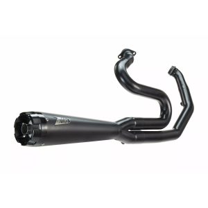 Zard Zard, 2-1 stainless M8 Touring exhaust system. Black
