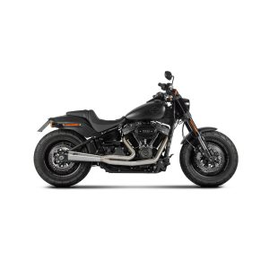 Zard Zard, M8 Softail 2-1 Short Cone exhaust system. Plain