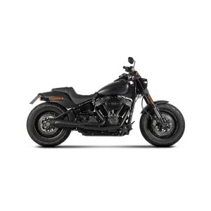 Zard Zard, M8 Softail 2-1 Short Cone exhaust system. Black