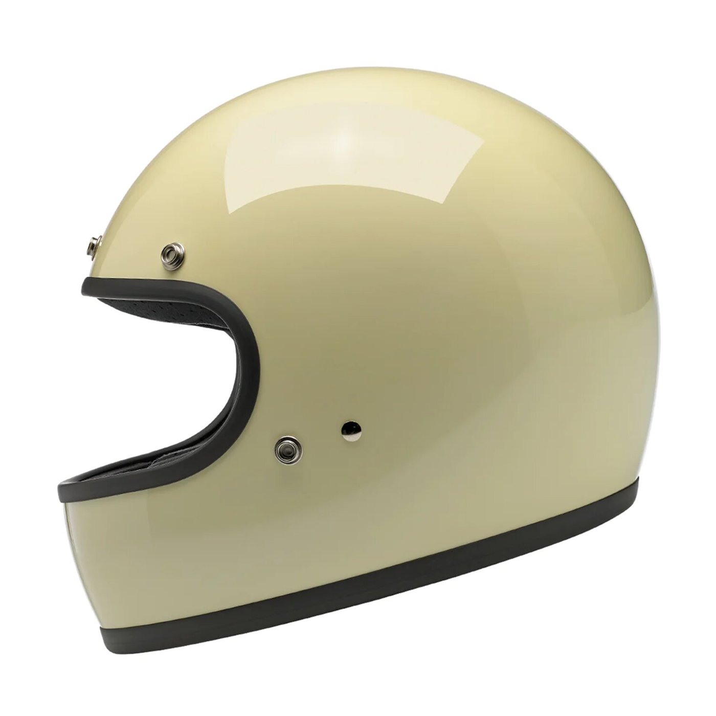 Biltwell Biltwell Gringo helmet gloss vintage white - Image 2