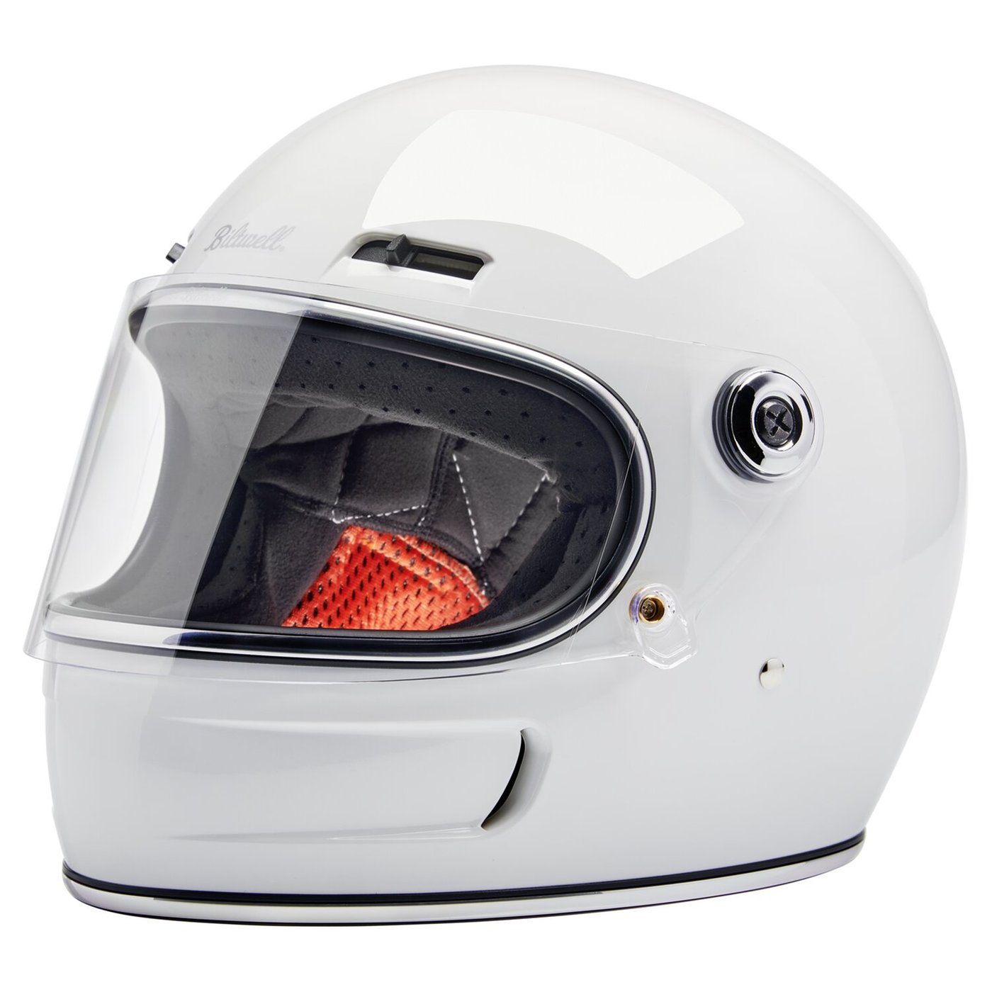 Biltwell Biltwell Gringo SV helmet gloss white - Image 2