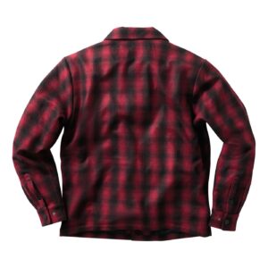 West Coast Choppers WCC Wool lined Plaidshirt red/black