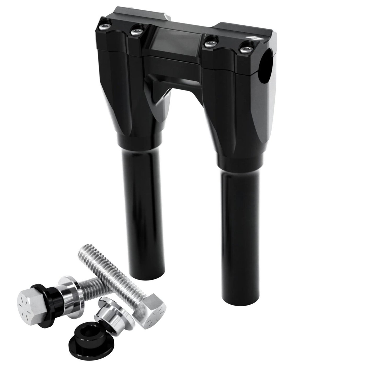 Kraus Kraus, Straight Riser set. 8" (200mm) rise. Black