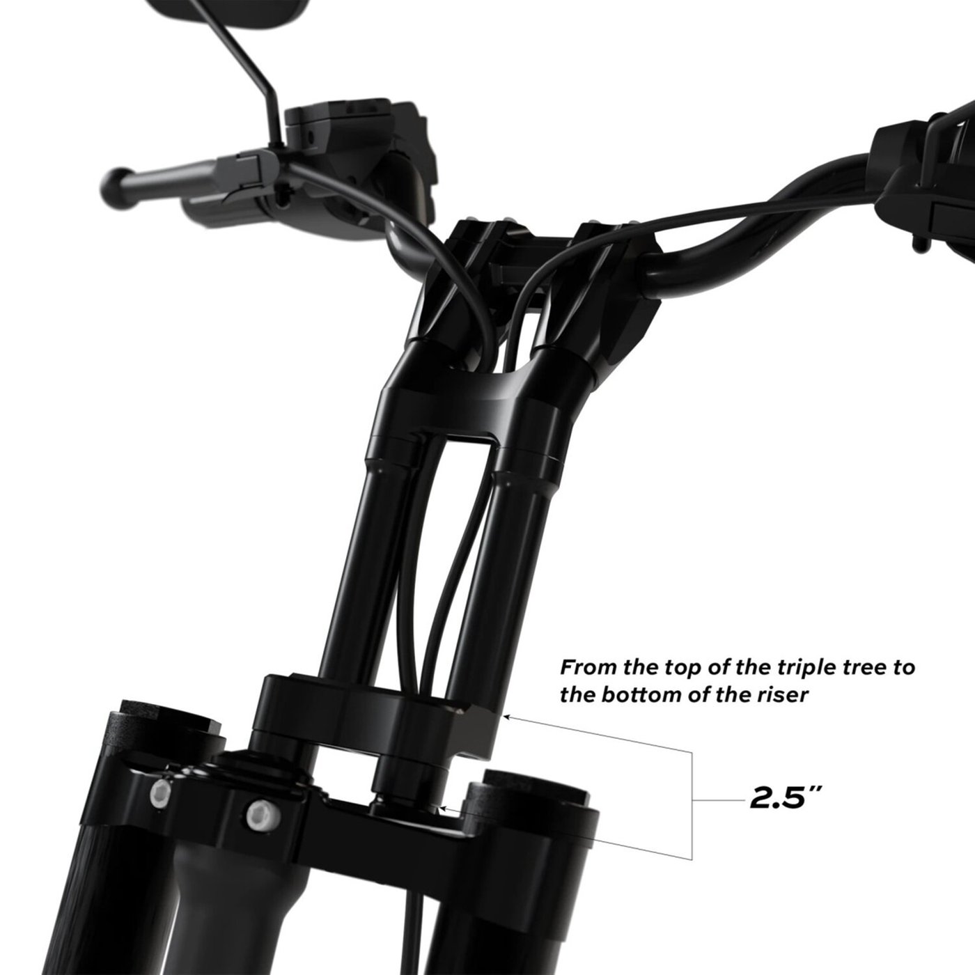 Kraus Kraus, Raptor 1.5" (38mm) Pullback Plate. Black - Image 2