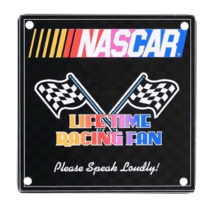Army Surplus Army Surplus Nascar life time Metal plate with magnet