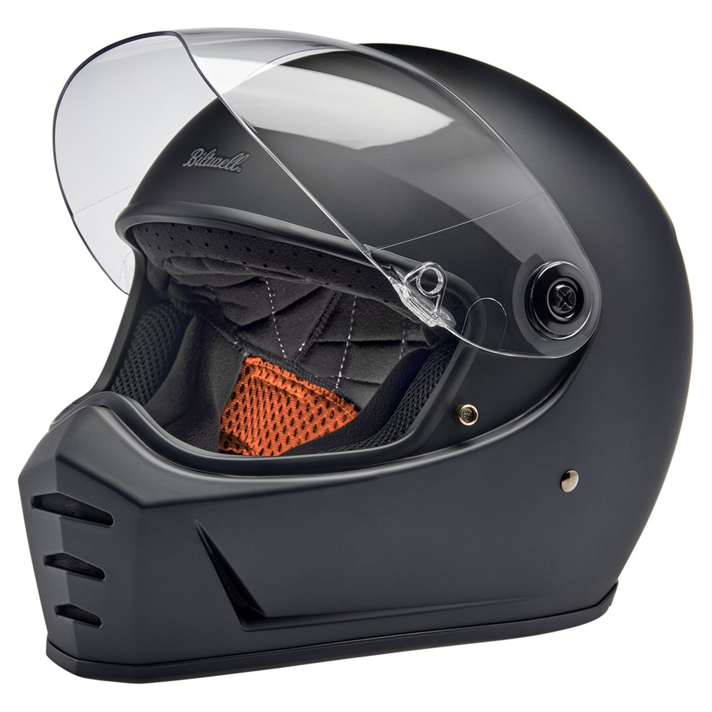 Biltwell Biltwell Lane Splitter helmet flat black - Image 2