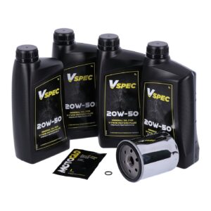 MCS MCS, engine oil service kit. Chrome. 4L. 20W50 Mineral