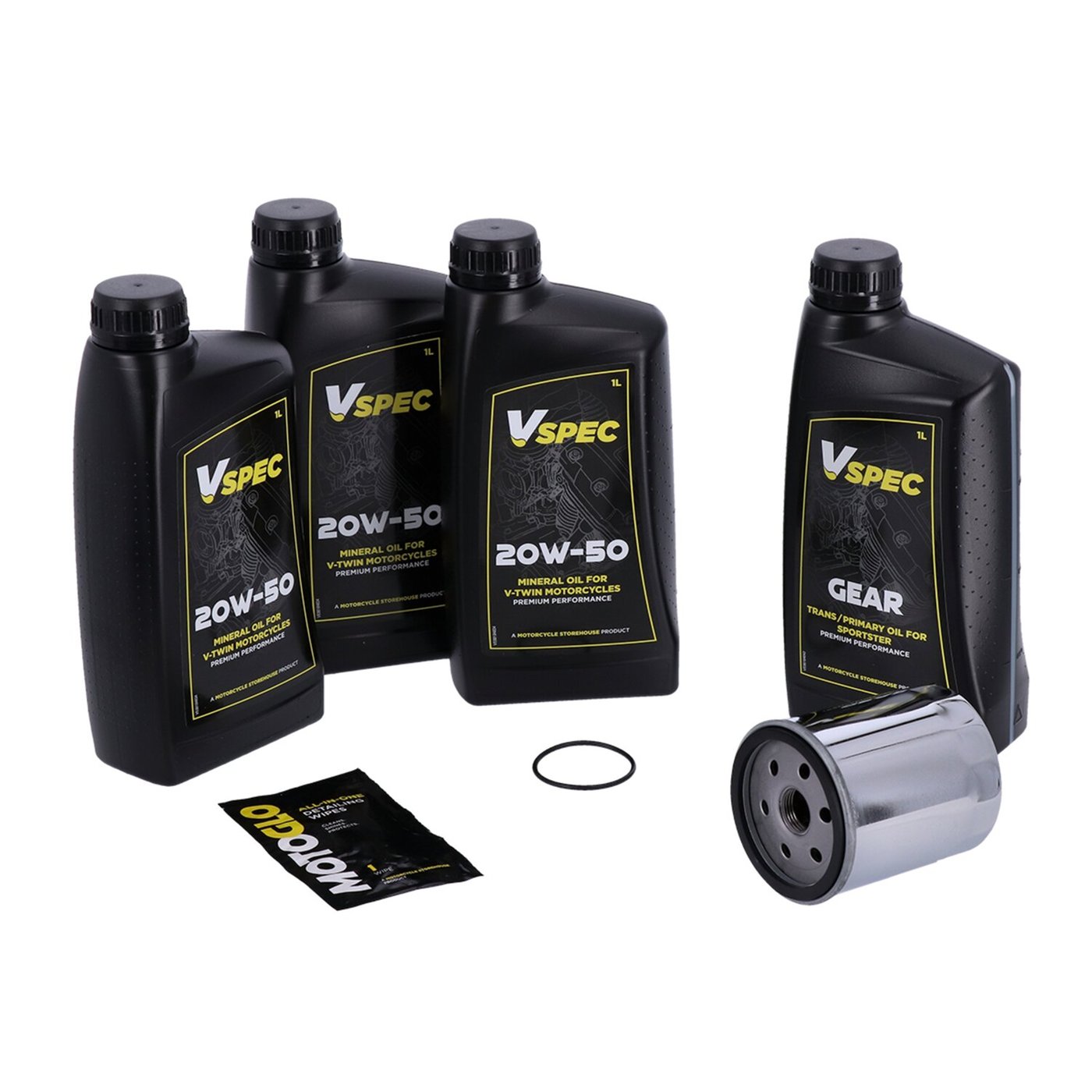 MCS MCS, 'Big Oil' service kit. Mineral. Chrome filter