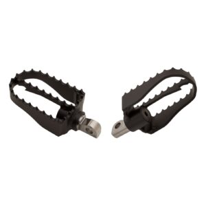 Burly Burly, MX foot pegs. Black
