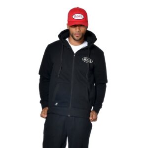 Von Dutch Von Dutch Logo zip hoodie black