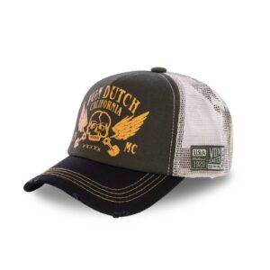 Von Dutch Von Dutch Crew cap black/orange