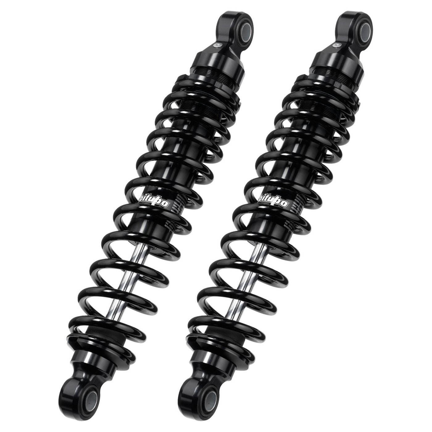 Bitubo Bitubo, WMB dual shock absorber set. Black. 331mm