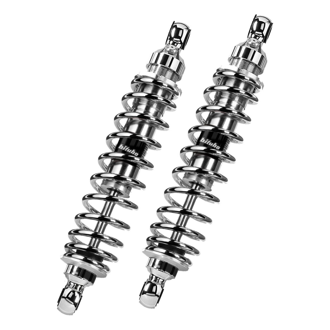 Bitubo Bitubo, WMB dual shock absorber set. Chrome. 291mm,