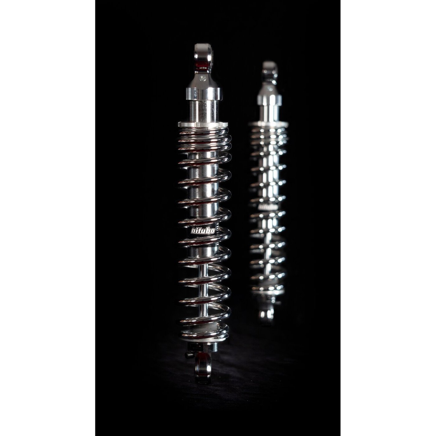 Bitubo Bitubo, WME dual shock absorber set. Chrome. 260mm - Image 2