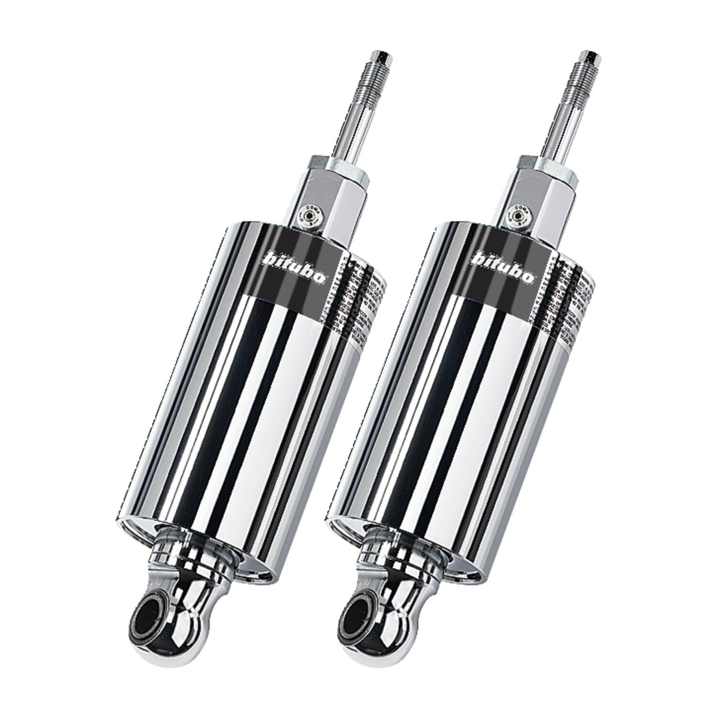 Bitubo Bitubo, Twin Cam dual shock absorber set. Chrome