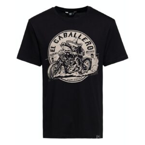 King Kerosin King Kerosin El Caballero t-shirt black