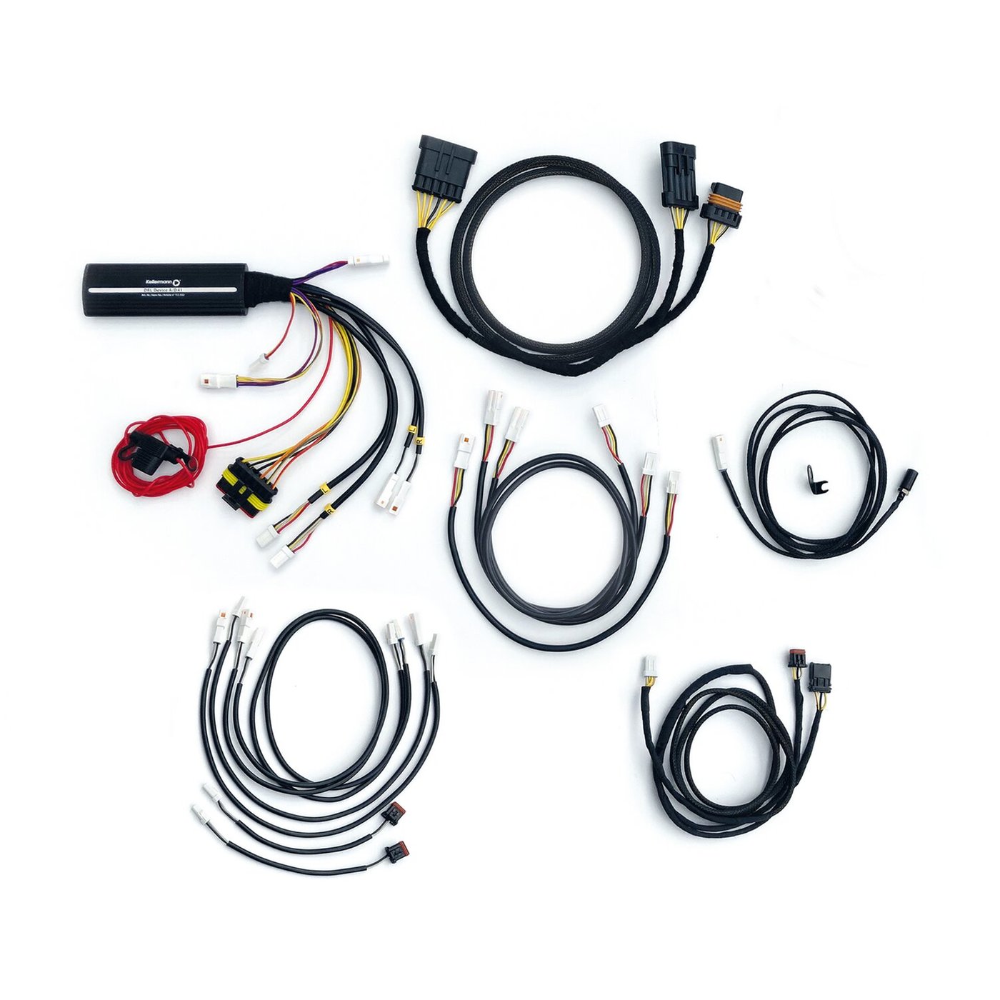 Kellermann Kellermann, wiring harness for Dayron with turn signal