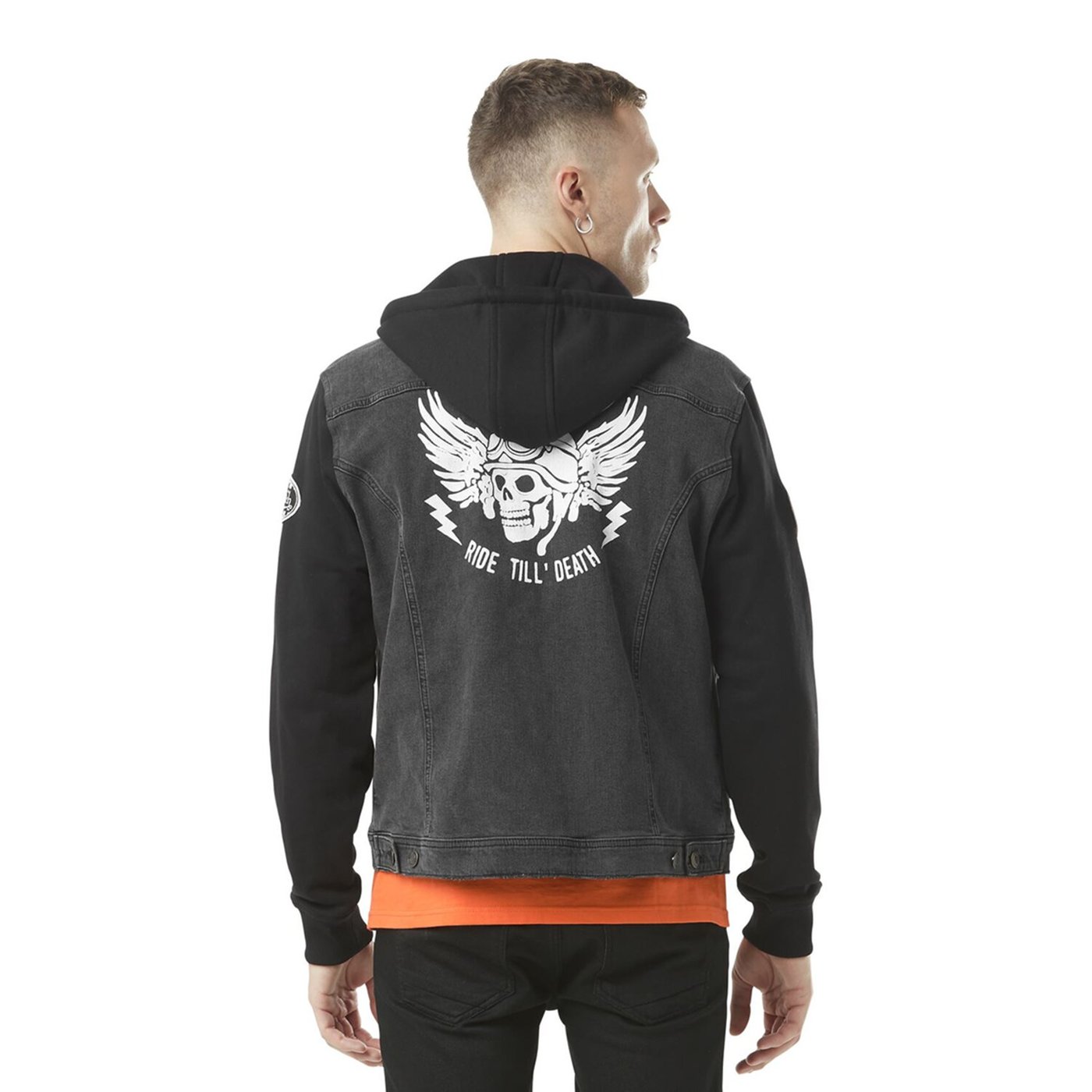 Von Dutch Von Dutch Denim jacket black - Image 2