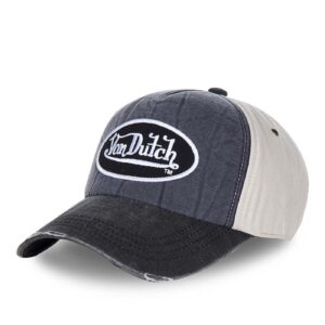 Von Dutch Von Dutch Permament cap denim, white, anthracite denim