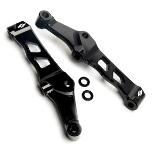 Kraus Kraus, front 108mm radial caliper mount set. Dual disc.Black