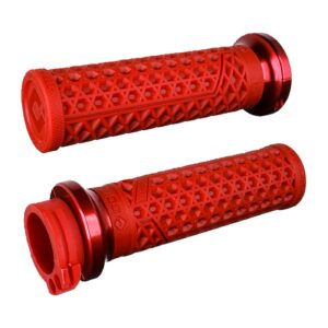 ODI ODI, V-twin lock-on grips vans signature, cable. dark red