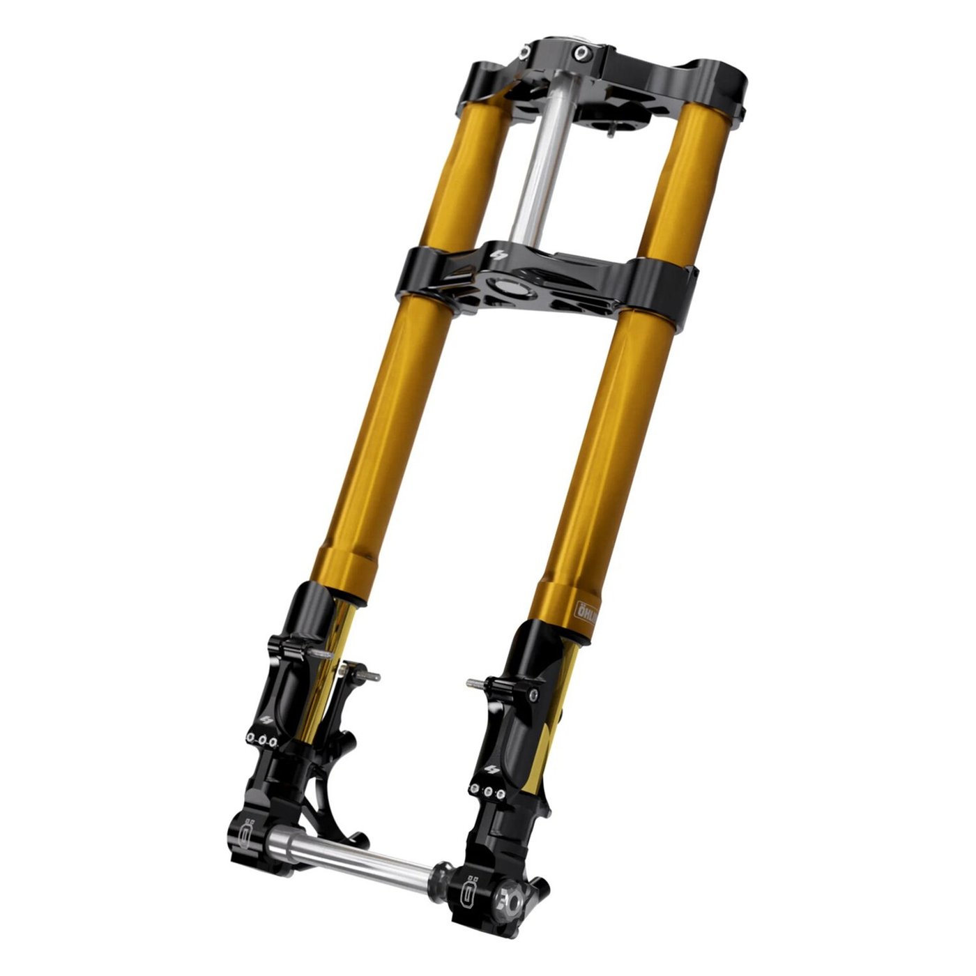 Kraus Kraus, KR8 +2" Inverted Frond End Kit. Black/Gold