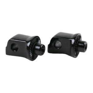 Kodlin Kodlin, splined passenger peg adapter. Black