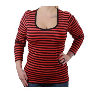 Rusty Pistons Rusty Pistons Mesa female 3/4 sleeve red/black