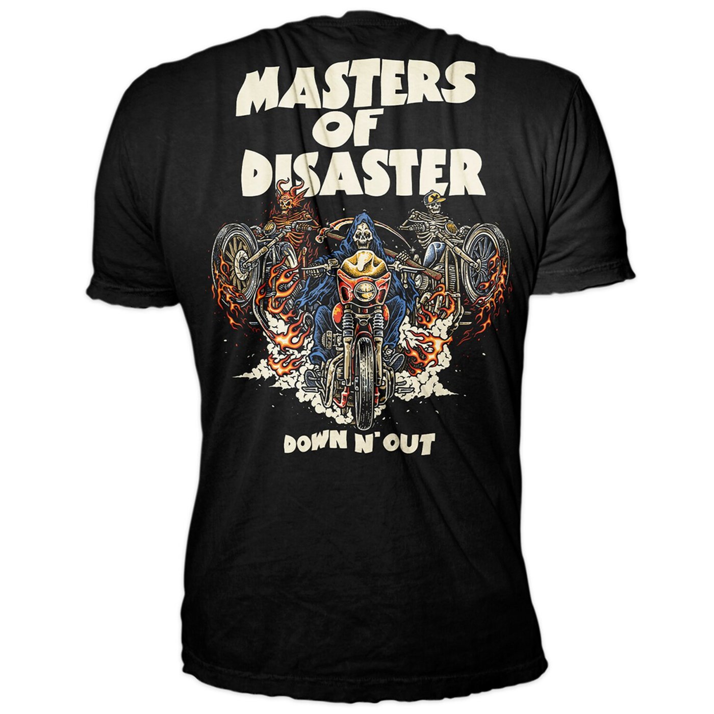 Down-n-Out Down-n-Out Master Of Disaster t-shirt black