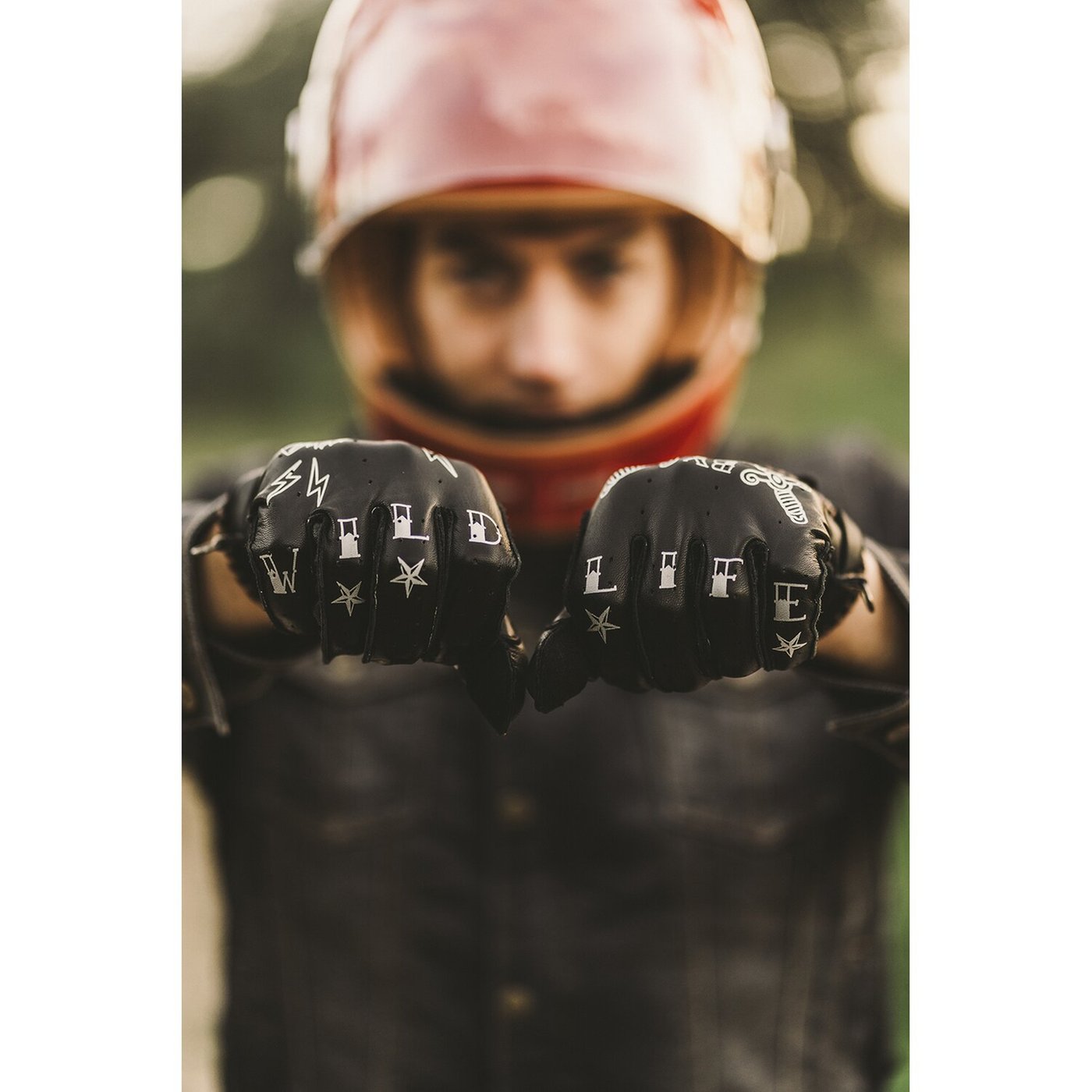 By City By City Second Skin gloves tattoo black - Image 2