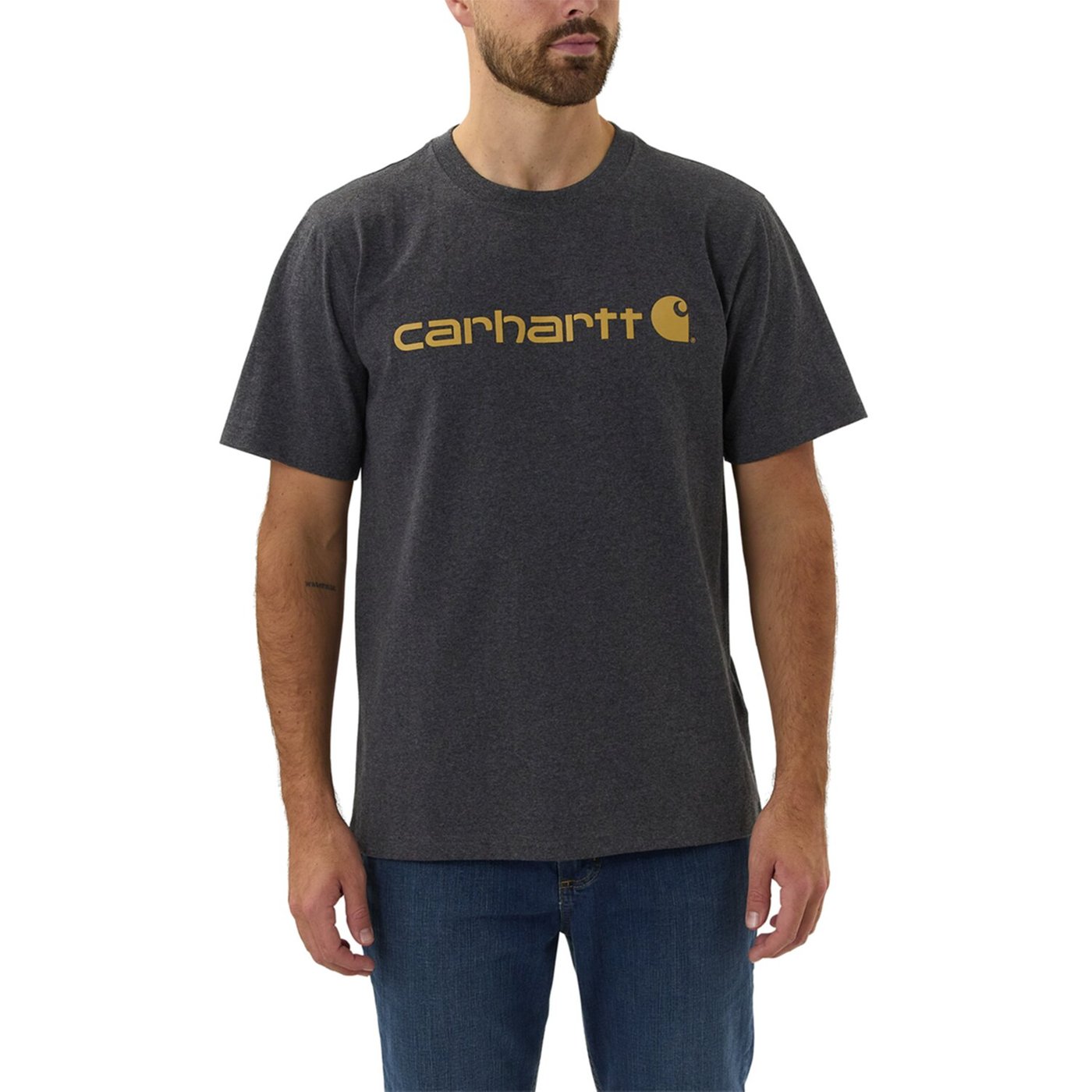 Carhartt Carhartt Logo graphic t-shirt carbon heather - Image 2
