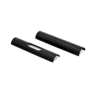 Kraus Kraus, 1'' handlebar to 1-1/8'' riser shims. Black anodized