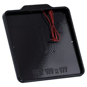 Danish Motorcycle Parts DMP, license plate frame with light 5.0 Italy. Gloss black