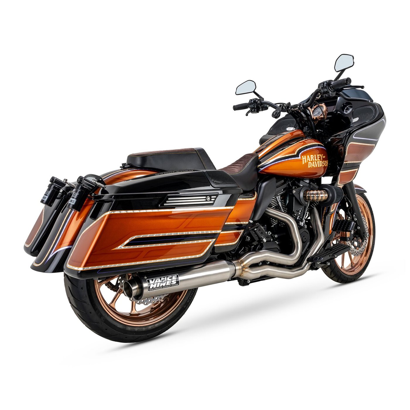 Vance & Hines Vance & Hines, 2-1 Supersport exhaust system. Brushed