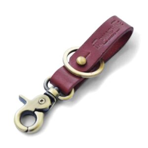 Tripmachine Trip Machine Key Fob cherry red / anitque gold